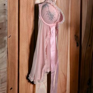 💕 NWT Victoria’s Secret Baby Doll Teddy Nighty Pink, 34B
